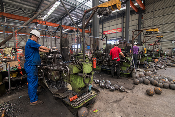 西宁网架配件车间